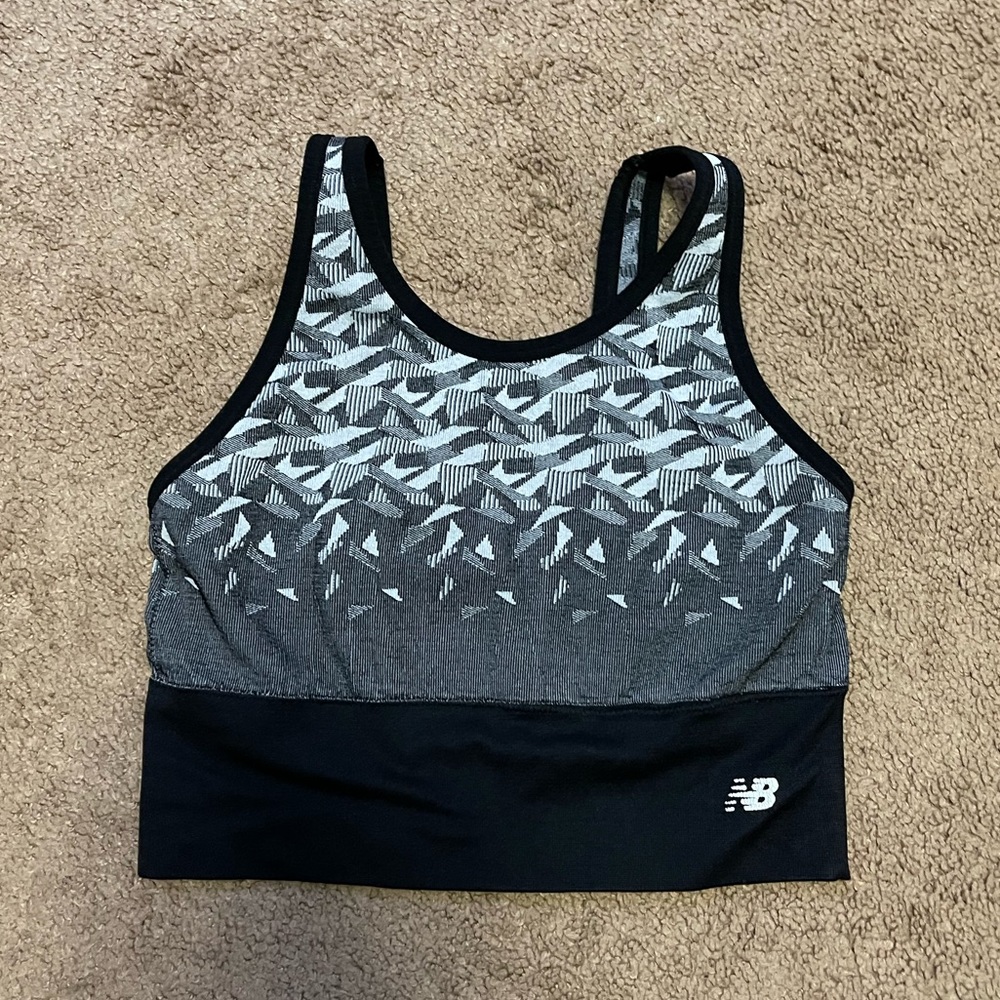 New Balance Tank Sports Bra Sz M